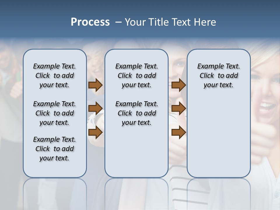 Successful Advanced Training Laugh PowerPoint Template