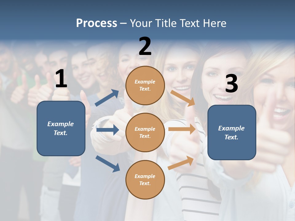 Successful Advanced Training Laugh PowerPoint Template