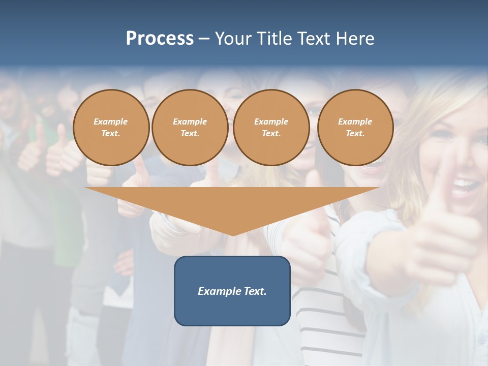 Successful Advanced Training Laugh PowerPoint Template