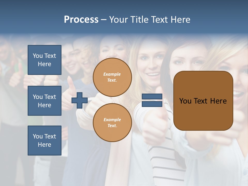 Successful Advanced Training Laugh PowerPoint Template