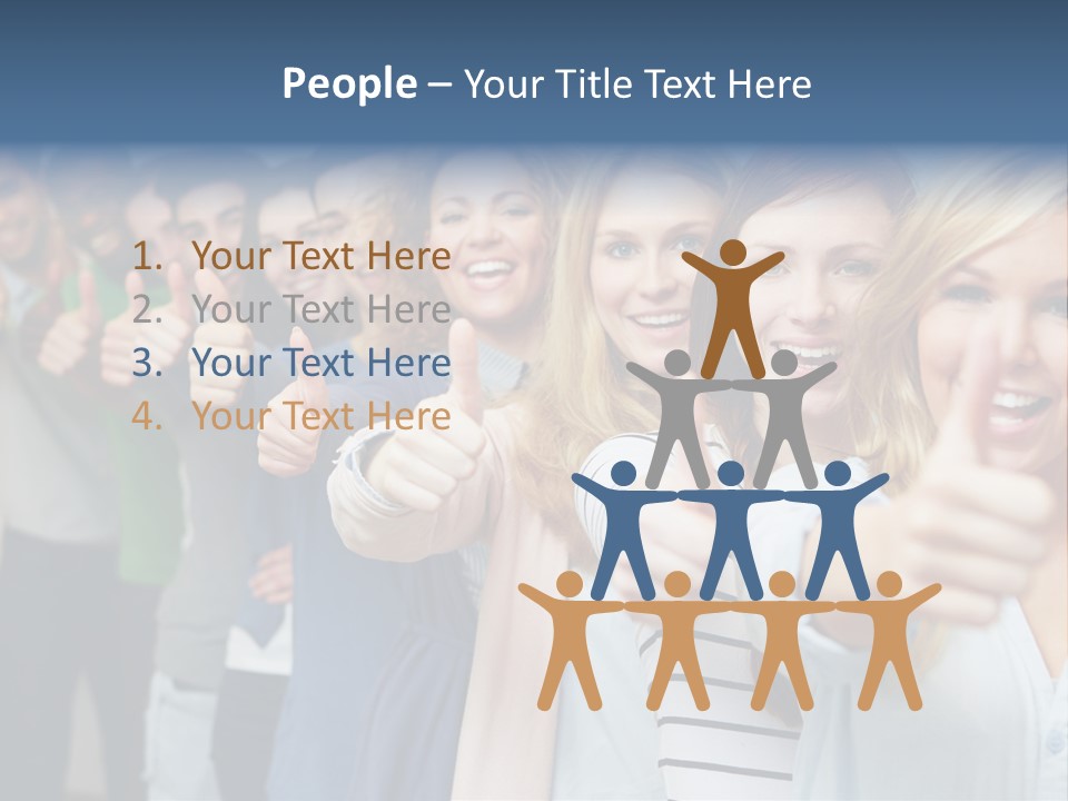 Successful Advanced Training Laugh PowerPoint Template