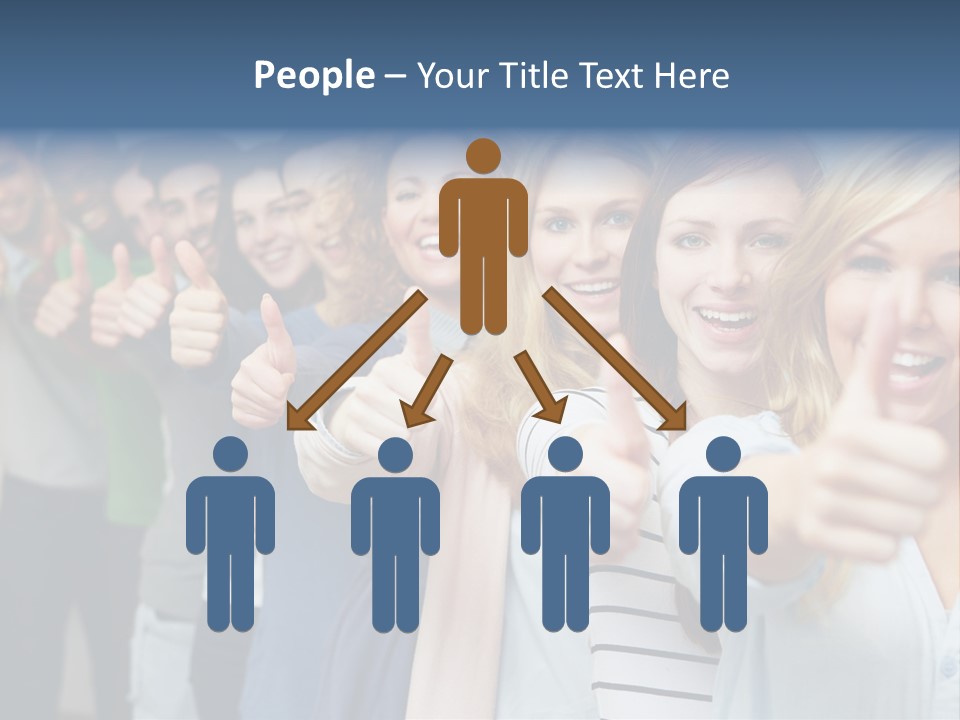 Successful Advanced Training Laugh PowerPoint Template