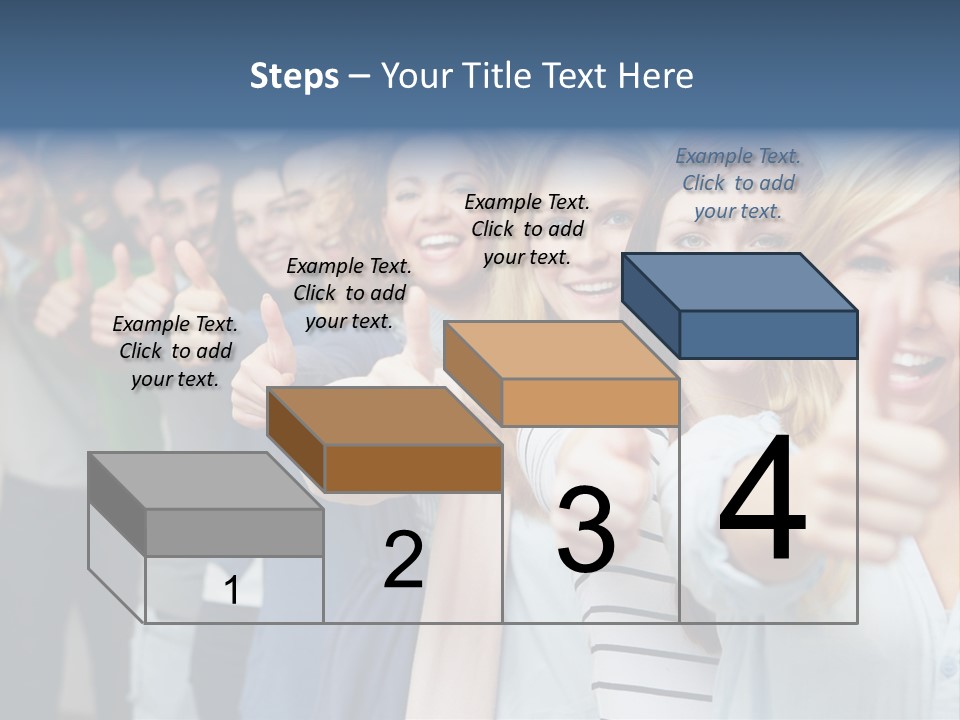 Successful Advanced Training Laugh PowerPoint Template