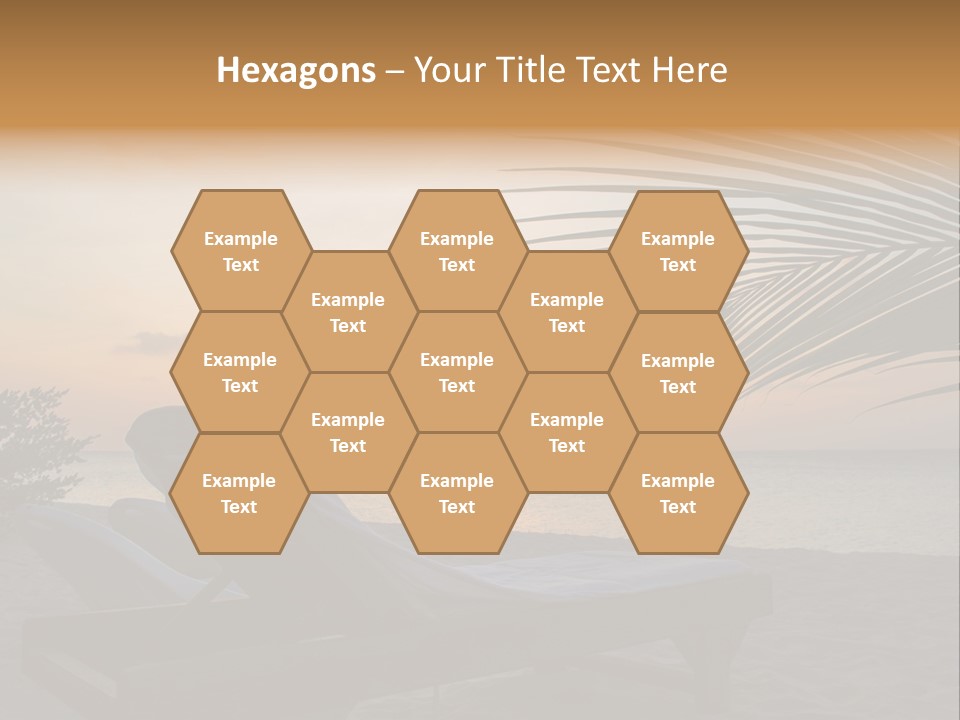 Beach Summer Palm PowerPoint Template