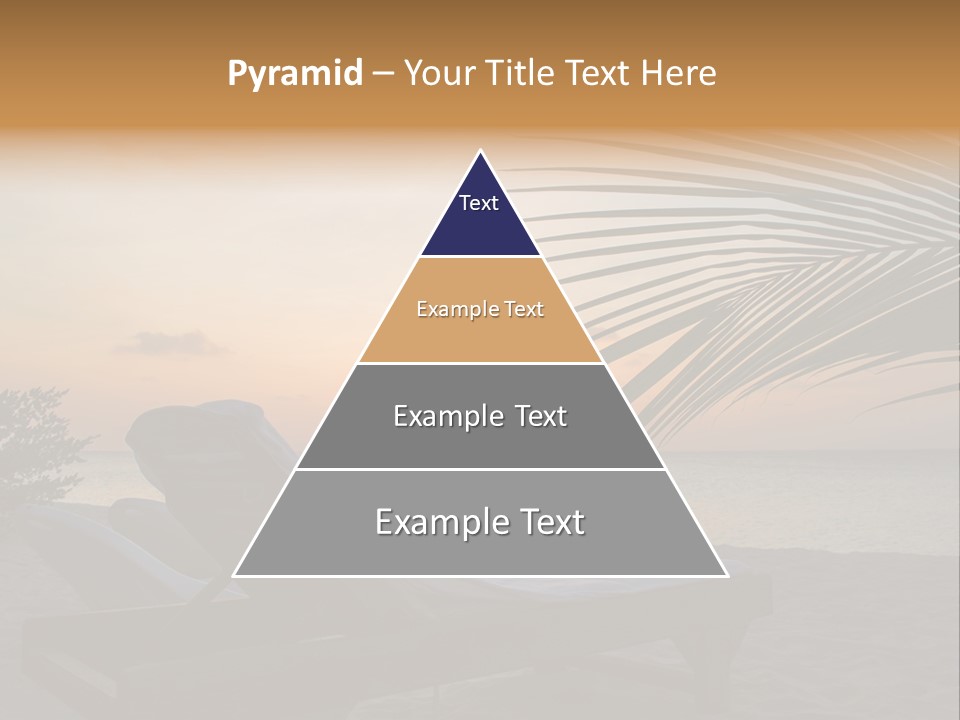 Beach Summer Palm PowerPoint Template