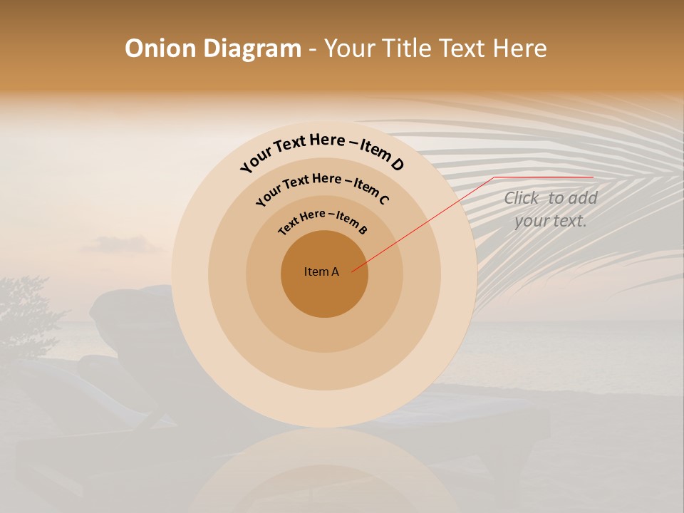 Beach Summer Palm PowerPoint Template