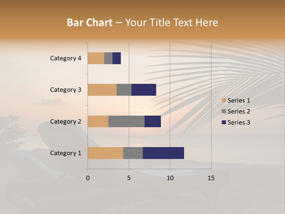 Beach Summer Palm PowerPoint Template