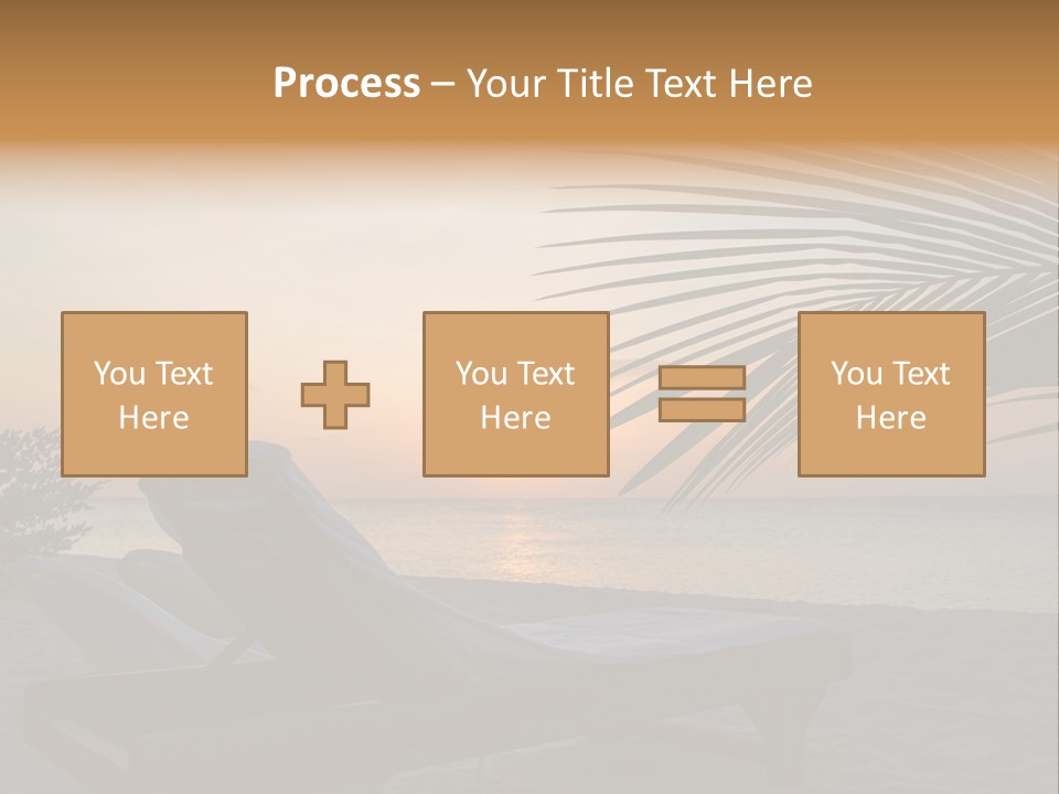 Beach Summer Palm PowerPoint Template