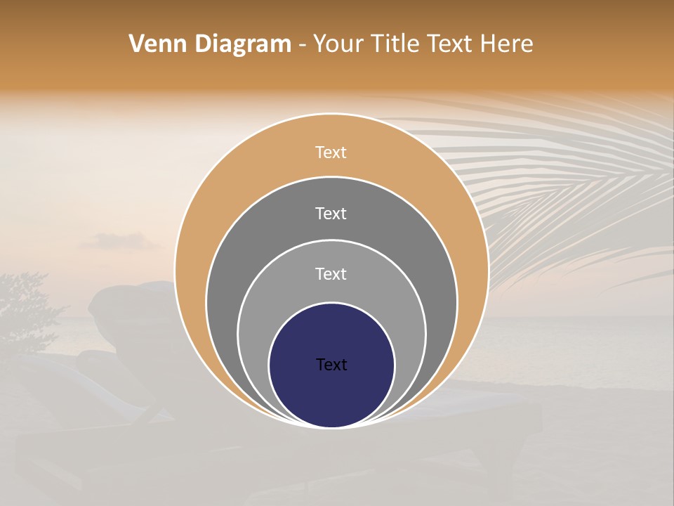 Beach Summer Palm PowerPoint Template