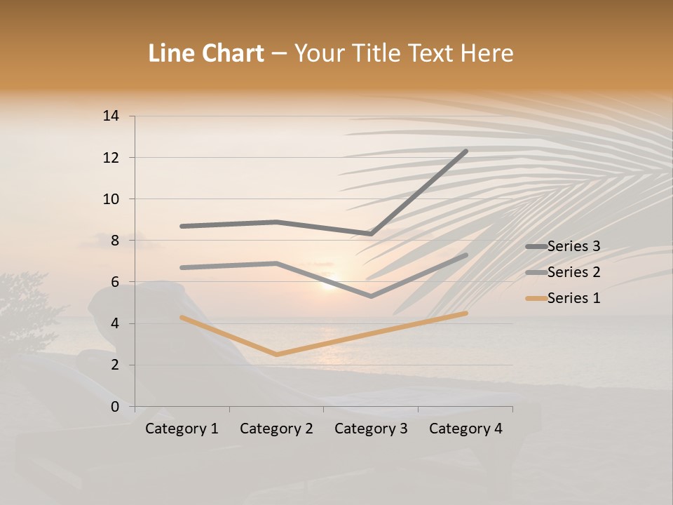 Beach Summer Palm PowerPoint Template