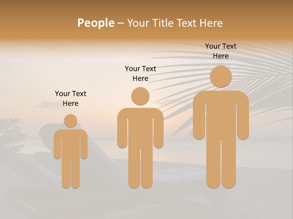 Beach Summer Palm PowerPoint Template