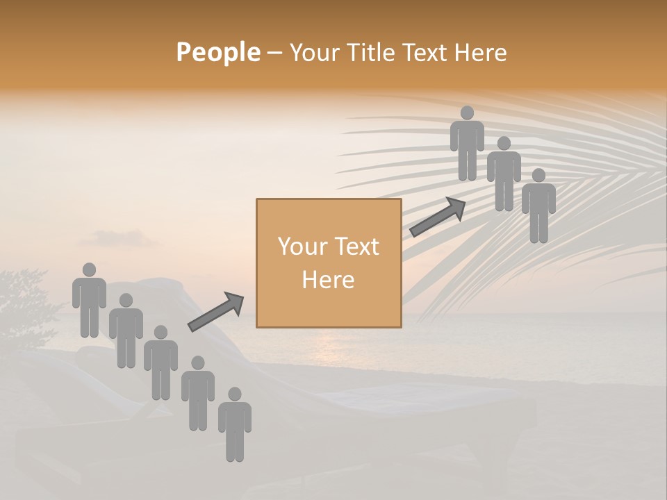 Beach Summer Palm PowerPoint Template