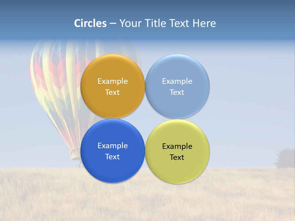 Aeronautical California Float PowerPoint Template