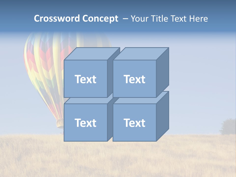 Aeronautical California Float PowerPoint Template