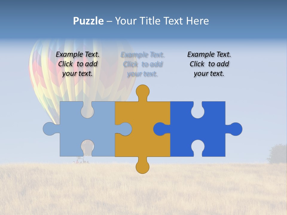 Aeronautical California Float PowerPoint Template