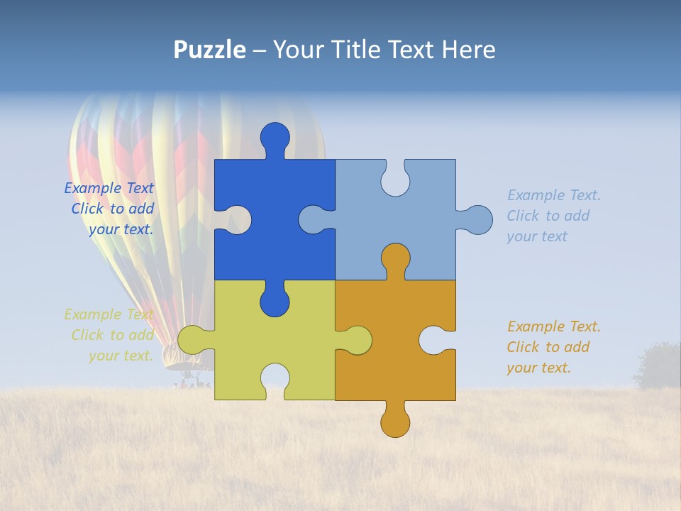 Aeronautical California Float PowerPoint Template