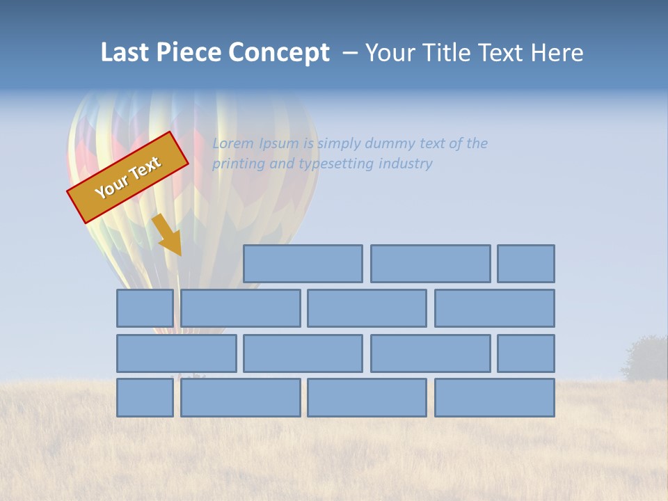 Aeronautical California Float PowerPoint Template