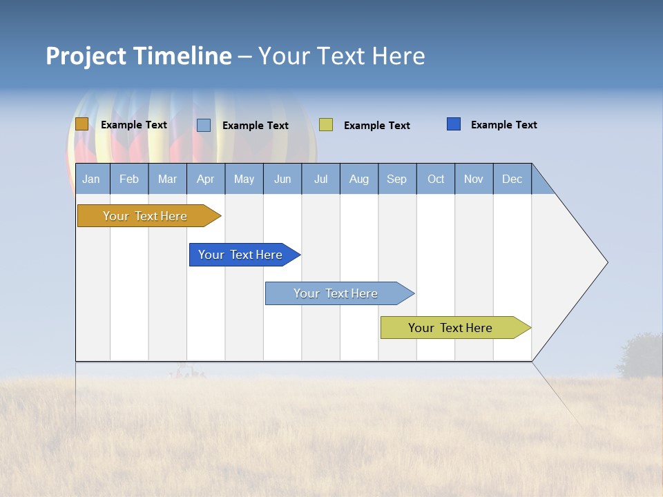 Aeronautical California Float PowerPoint Template