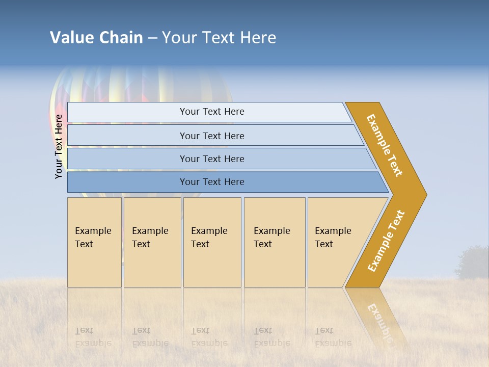 Aeronautical California Float PowerPoint Template