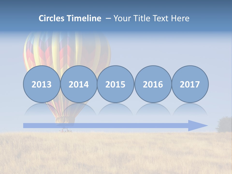 Aeronautical California Float PowerPoint Template