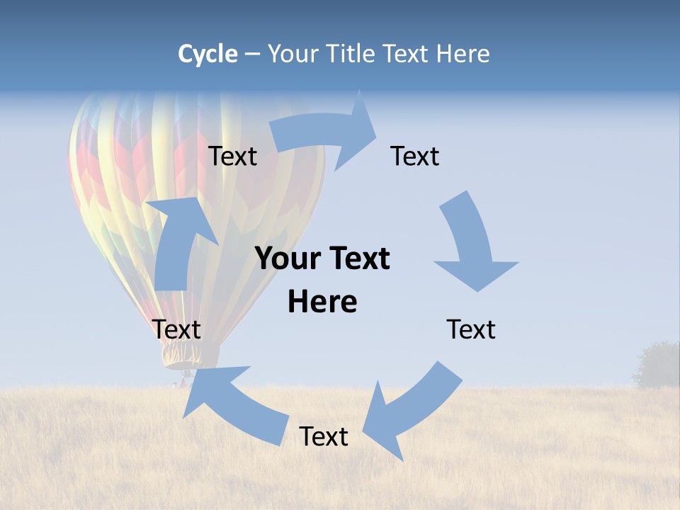 Aeronautical California Float PowerPoint Template