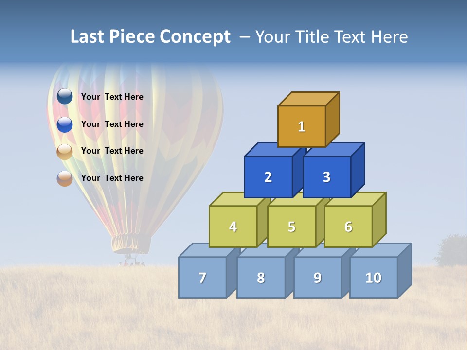 Aeronautical California Float PowerPoint Template