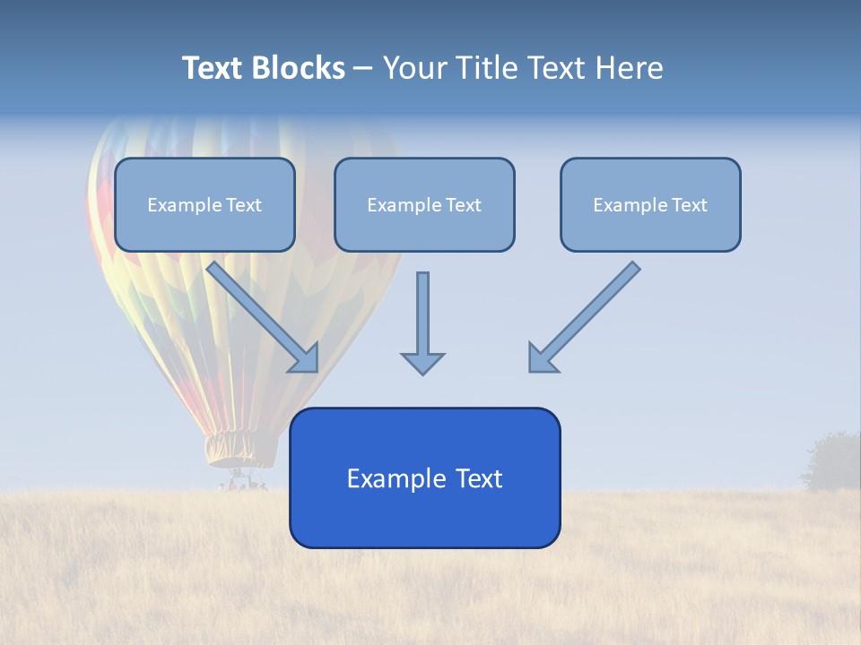 Aeronautical California Float PowerPoint Template