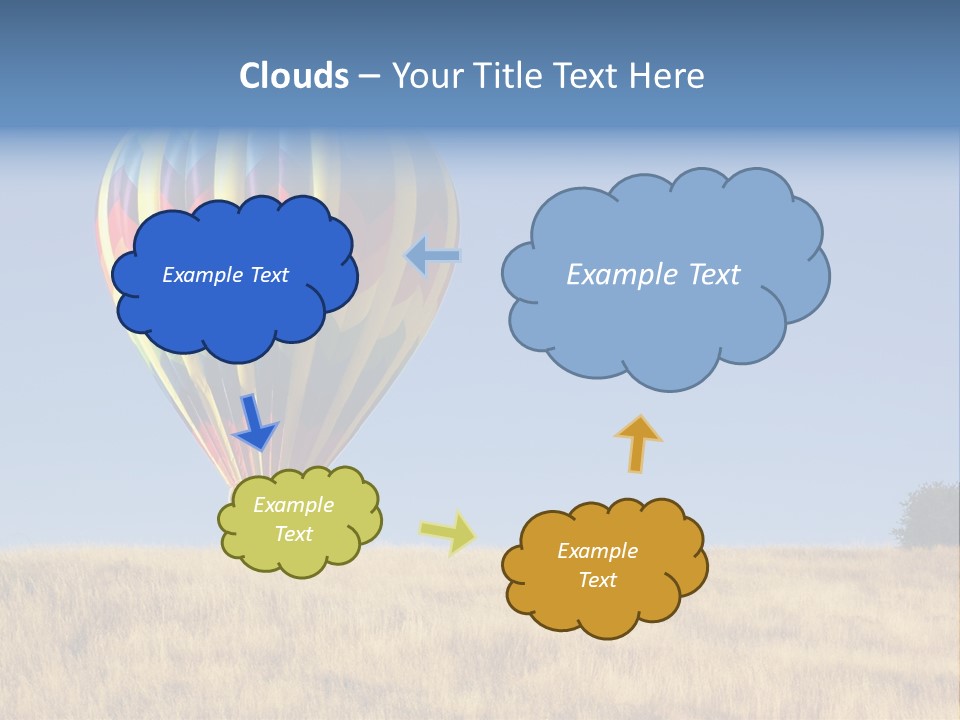 Aeronautical California Float PowerPoint Template