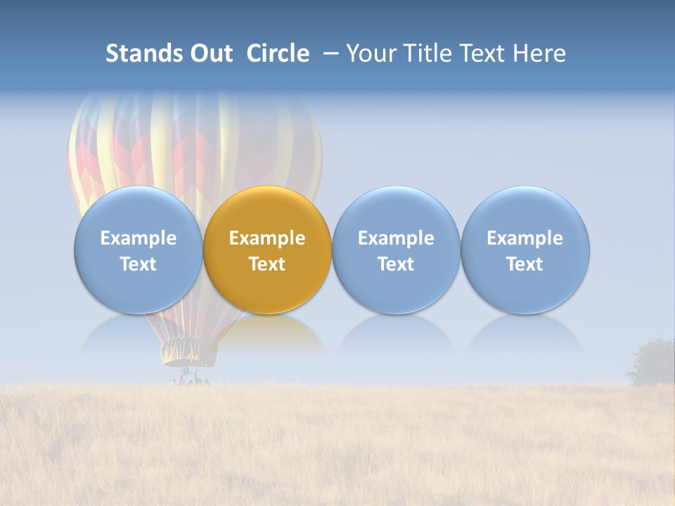 Aeronautical California Float PowerPoint Template