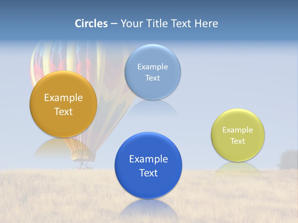 Aeronautical California Float PowerPoint Template