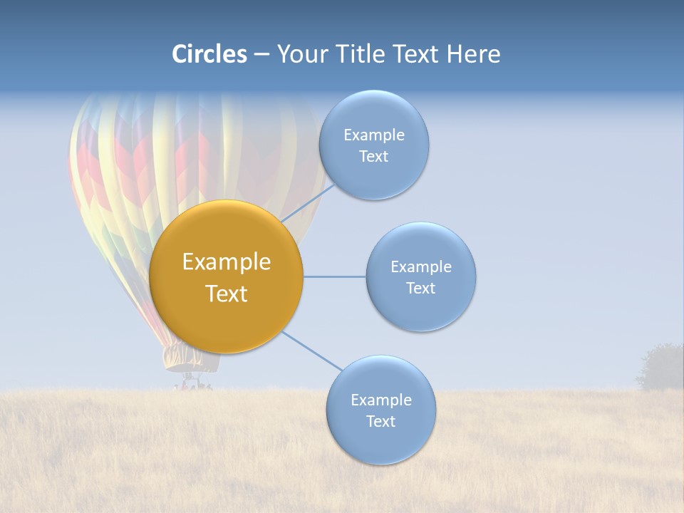 Aeronautical California Float PowerPoint Template