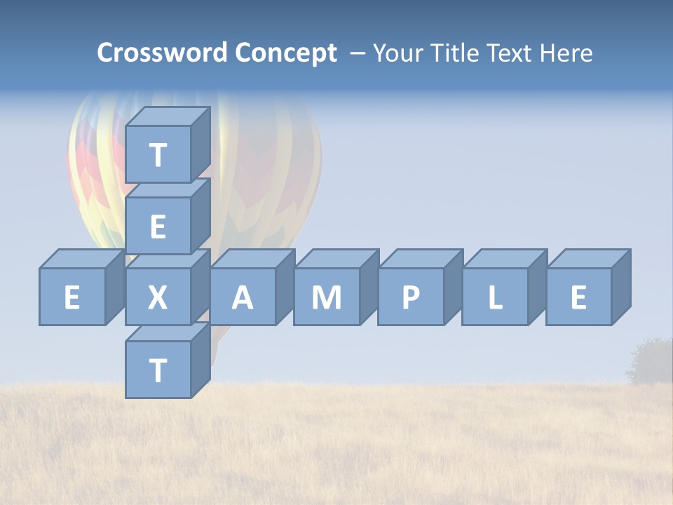 Aeronautical California Float PowerPoint Template
