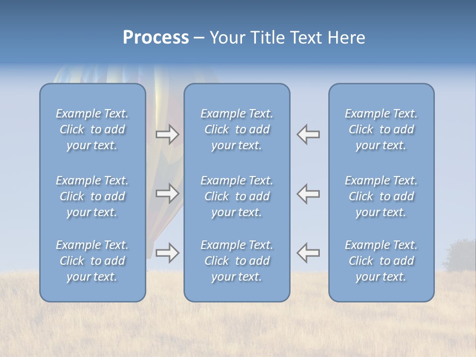 Aeronautical California Float PowerPoint Template