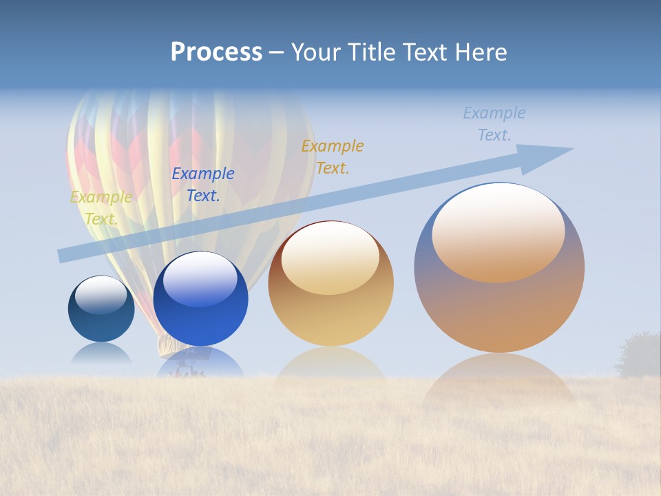 Aeronautical California Float PowerPoint Template