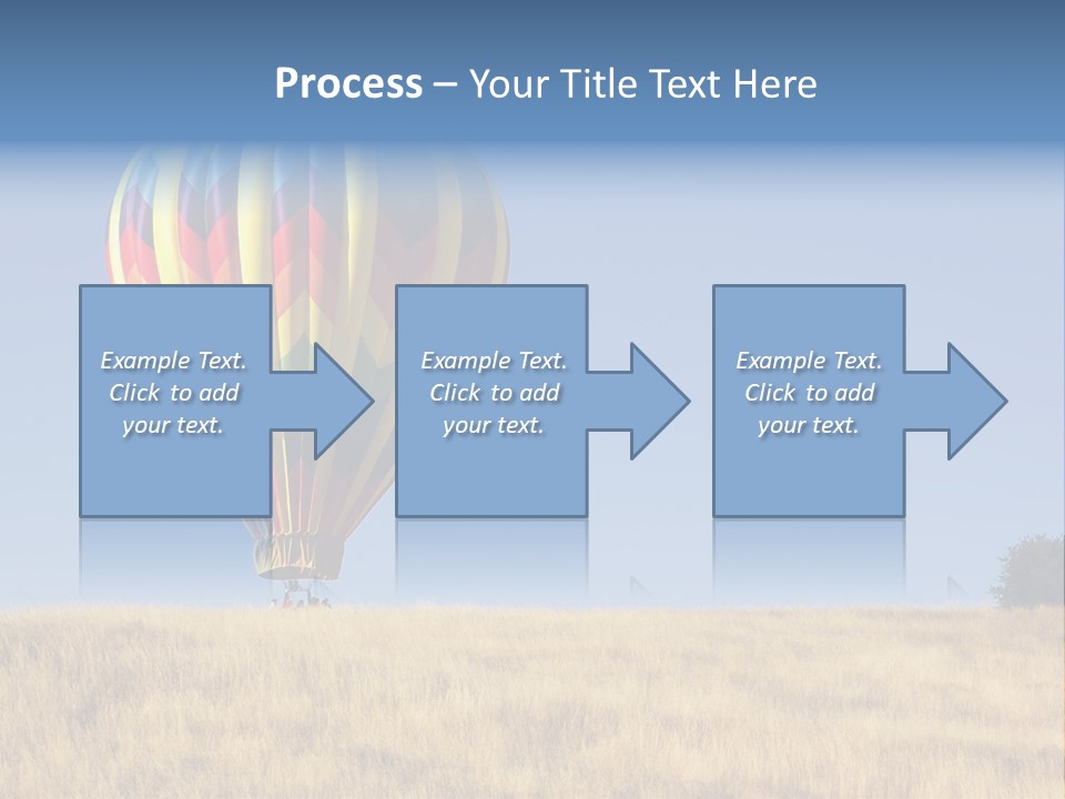 Aeronautical California Float PowerPoint Template