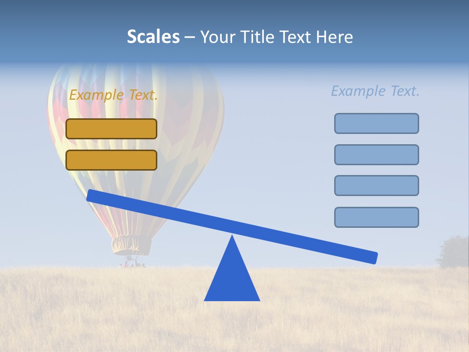 Aeronautical California Float PowerPoint Template