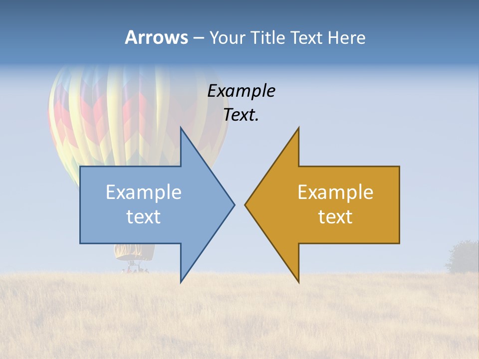 Aeronautical California Float PowerPoint Template