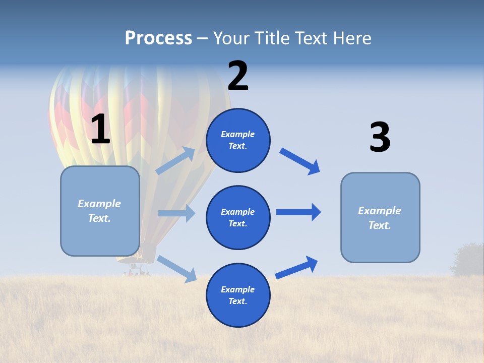 Aeronautical California Float PowerPoint Template