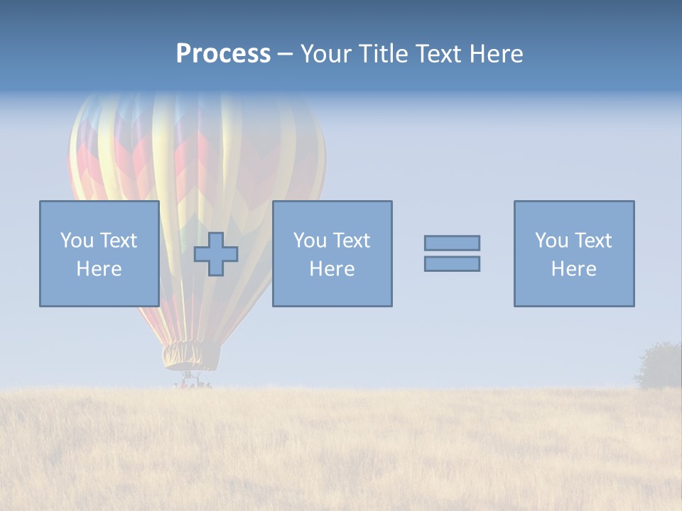 Aeronautical California Float PowerPoint Template