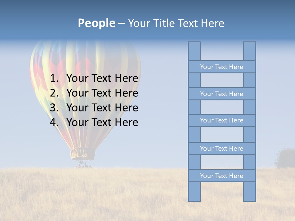 Aeronautical California Float PowerPoint Template