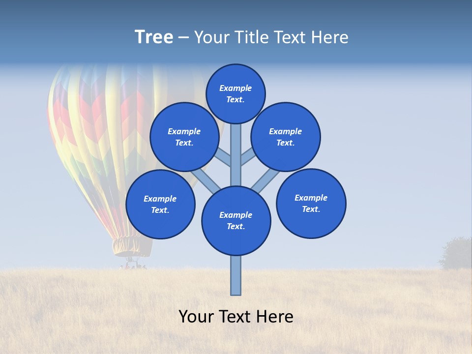 Aeronautical California Float PowerPoint Template