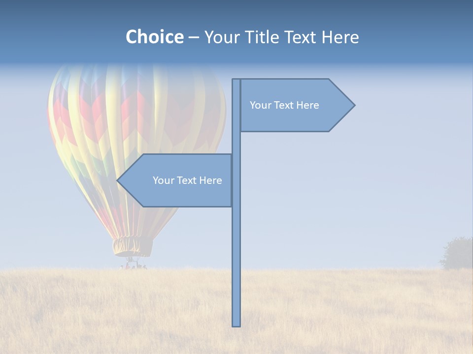 Aeronautical California Float PowerPoint Template