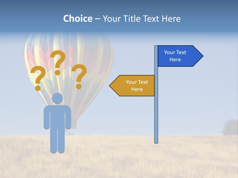 Aeronautical California Float PowerPoint Template