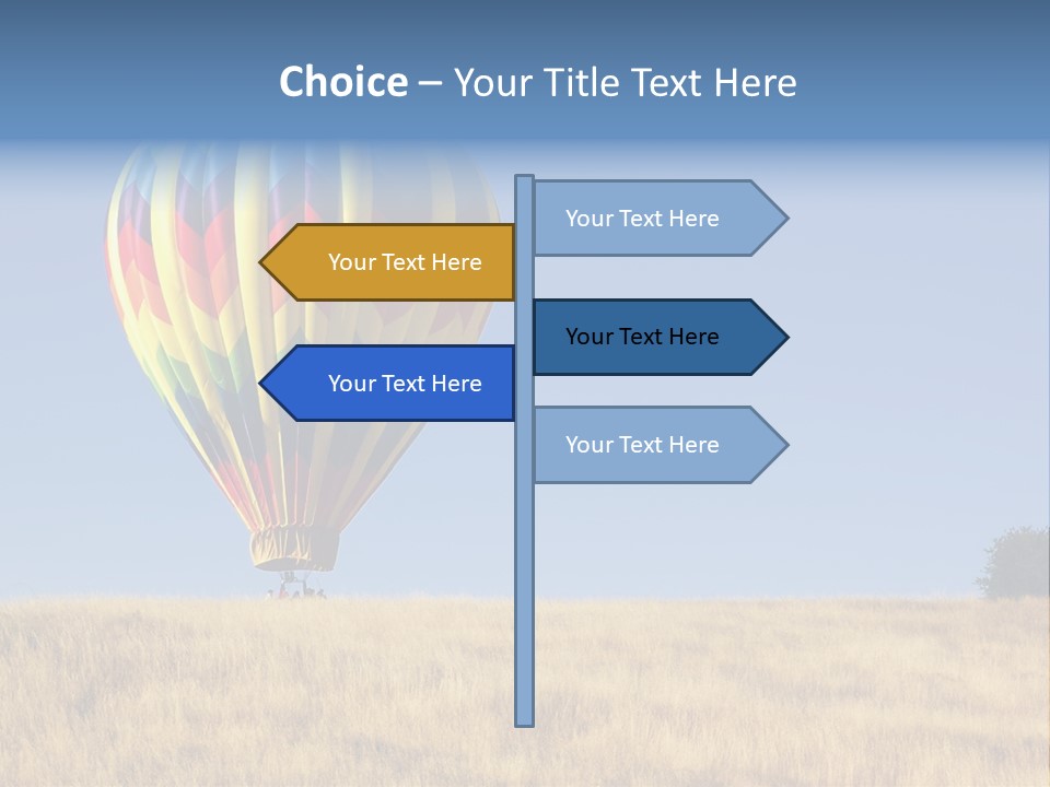 Aeronautical California Float PowerPoint Template