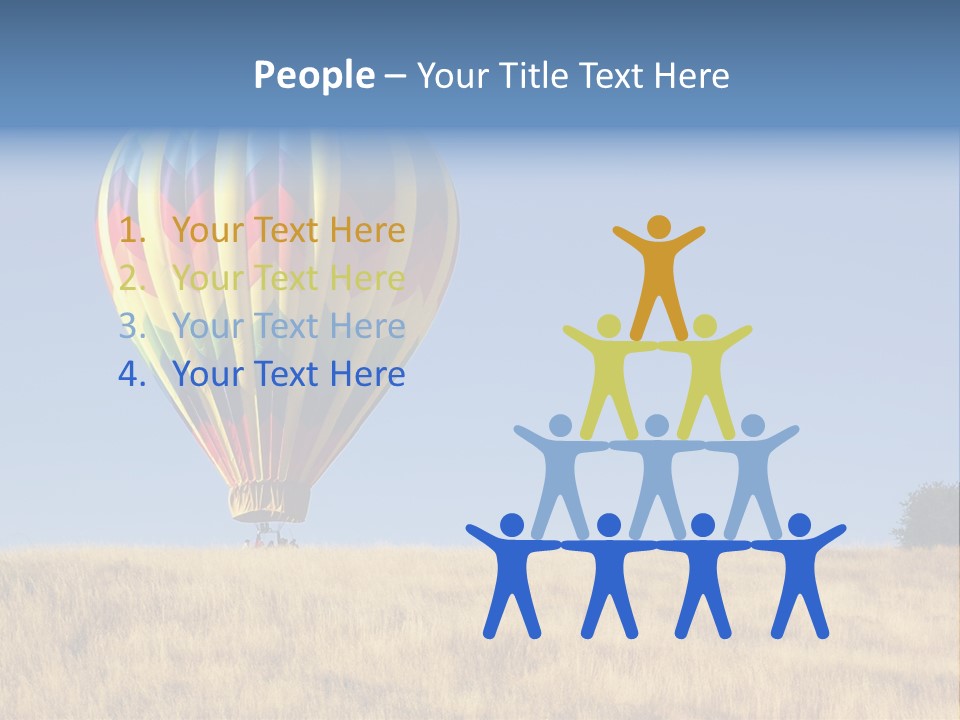 Aeronautical California Float PowerPoint Template