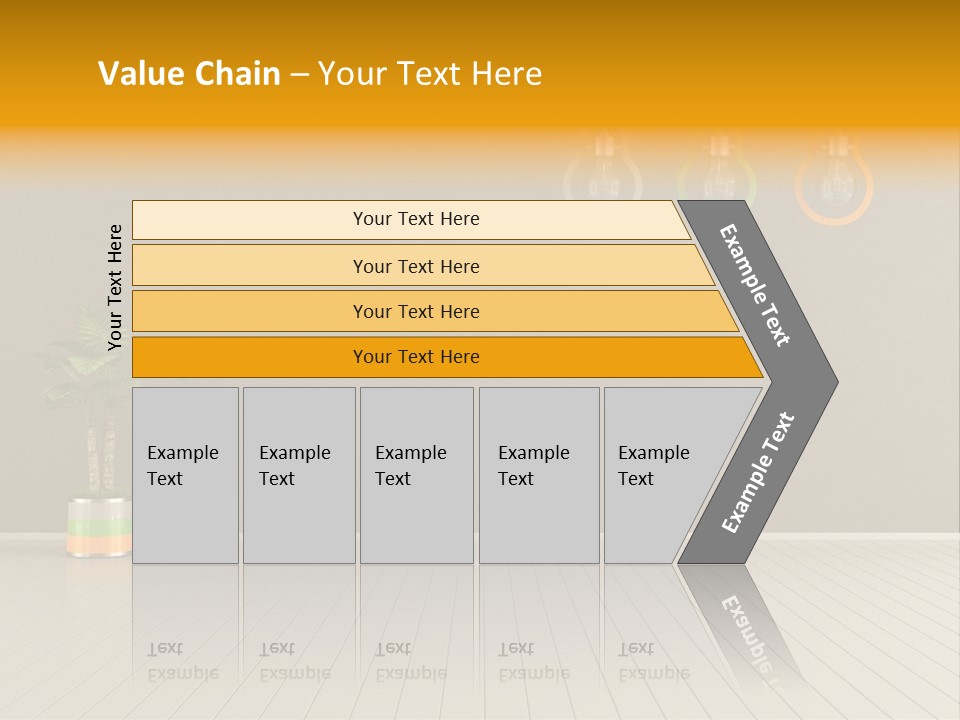 Lamp Style Floor PowerPoint Template