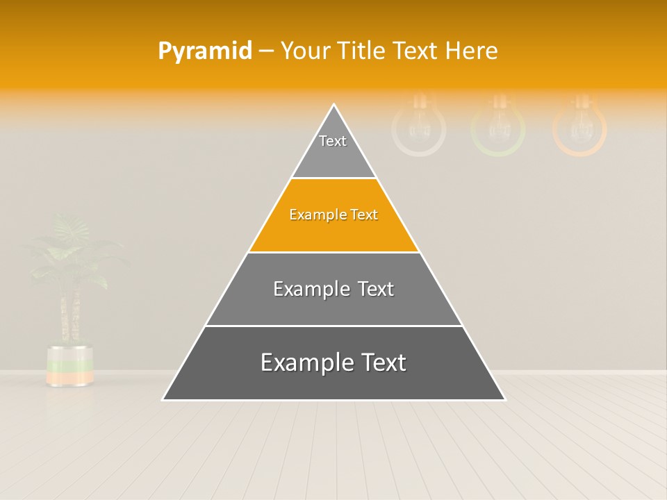 Lamp Style Floor PowerPoint Template