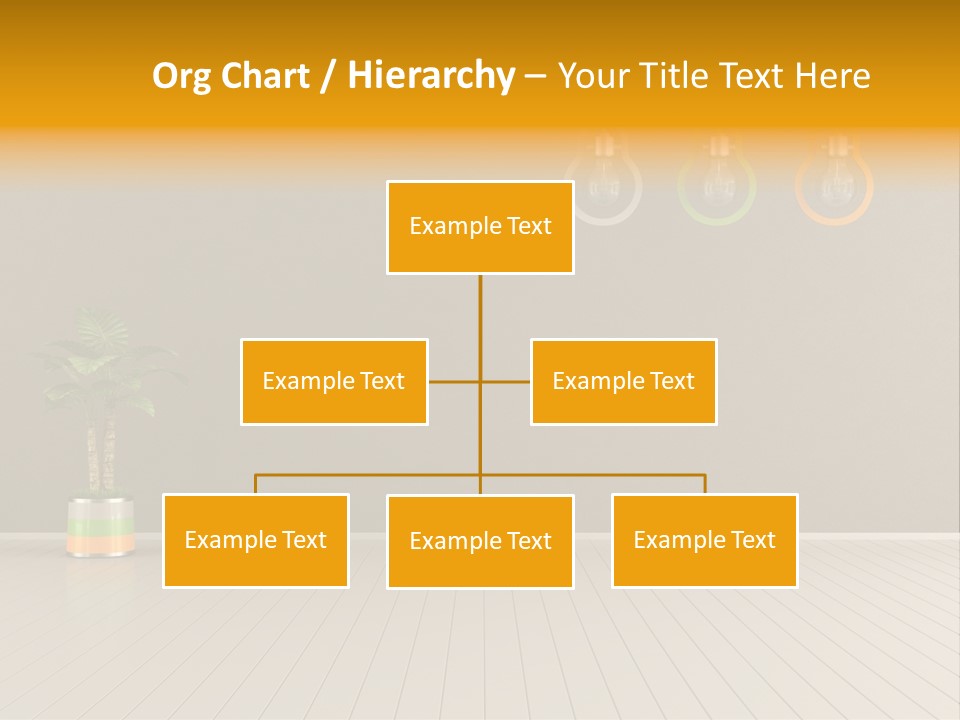 Lamp Style Floor PowerPoint Template