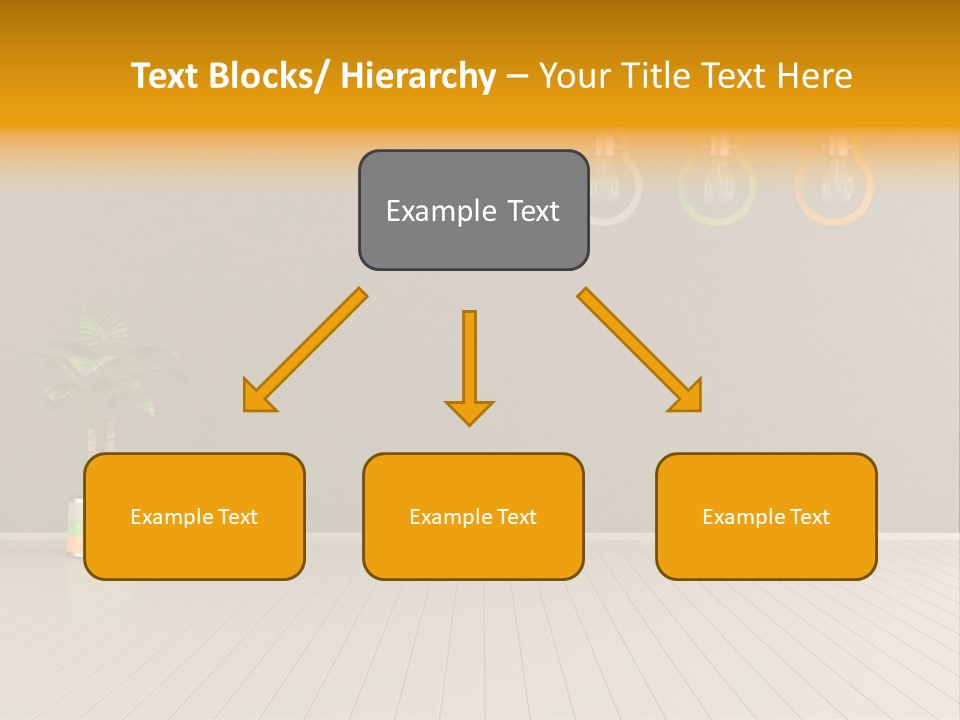 Lamp Style Floor PowerPoint Template