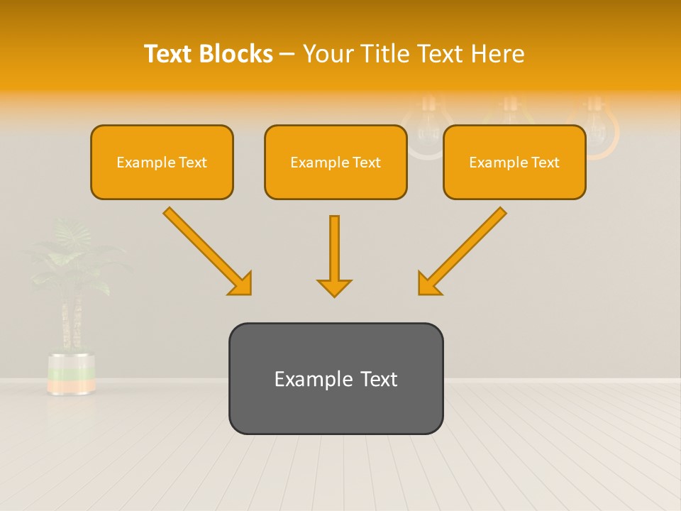Lamp Style Floor PowerPoint Template